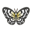 Icono de la mariposa en New Horizons.