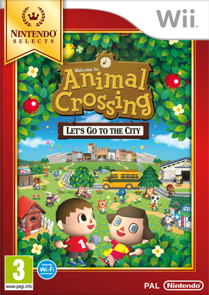 Archivo:Carátula Animal Crossing Let's Go to the City (NS).png