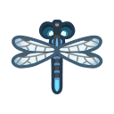 Icono de la libélula damisela en New Horizons.