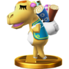 Trofeo de Alcatifa para Super Smash Bros. de Wii U