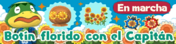 Evento de jardinería nº 7 Botín florido con el Capitán