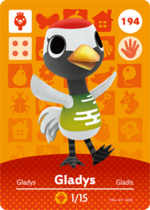 Tarjeta amiibo de Gladis