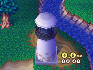 Faro en Animal Crossing: Población: ¡en aumento! (GameCube)
