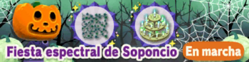 Evento de jardinería nº 71 Fiesta espectral de Soponcio