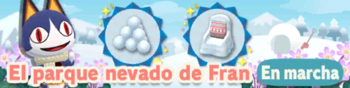 Evento de jardinería nº 75 El parque nevado de Fran