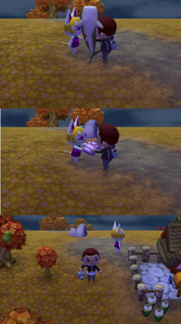 El jugador cambia con Monique una camisa por un ¡Tiburón Ballena!