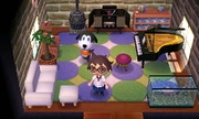 Casa de Miki en Animal Crossing: New Leaf.