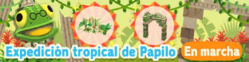 Evento de jardinería nº 69 Expedición tropical de Papilo