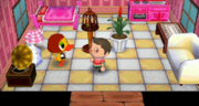 Casa de Patidifú en Animal Crossing: City Folk/Let's Go to the City