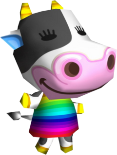 Artwork de Pinta en Animal Crossing