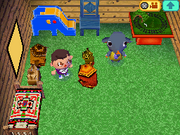 Casa de Quique en Animal Crossing: Wild World