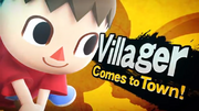 Super Smash Bros 4 Villager comes to Town!