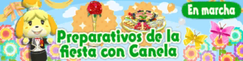 Evento de jardinería nº 12 Preparativos de la fiesta con Canela