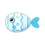 Icono pez huevo azul PC.png