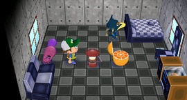 Casa de Wolfi en Animal Crossing: City Folk/Let's Go to the City