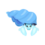 Icono cangrejo tropical azul PC.png