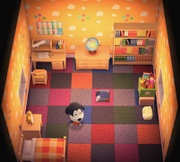 Casa de Miki en Animal Crossing: New Horizons.
