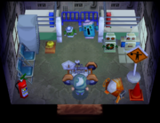 Casa de Ráfaga en Animal Crossing
