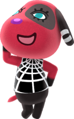 Artwork de Luna en New Leaf.