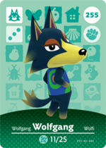 Tarjeta amiibo de Wolfi