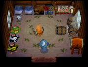 Casa de Gruñón en Animal Crossing