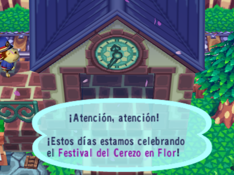Archivo:Estación anunciando el Festival del Cerezo en Flor.png