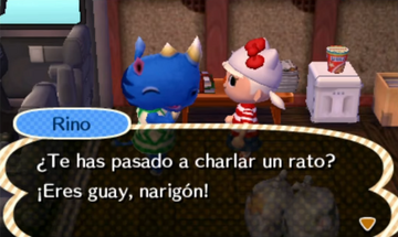 Rino - Animal Crossing Enciclopedia