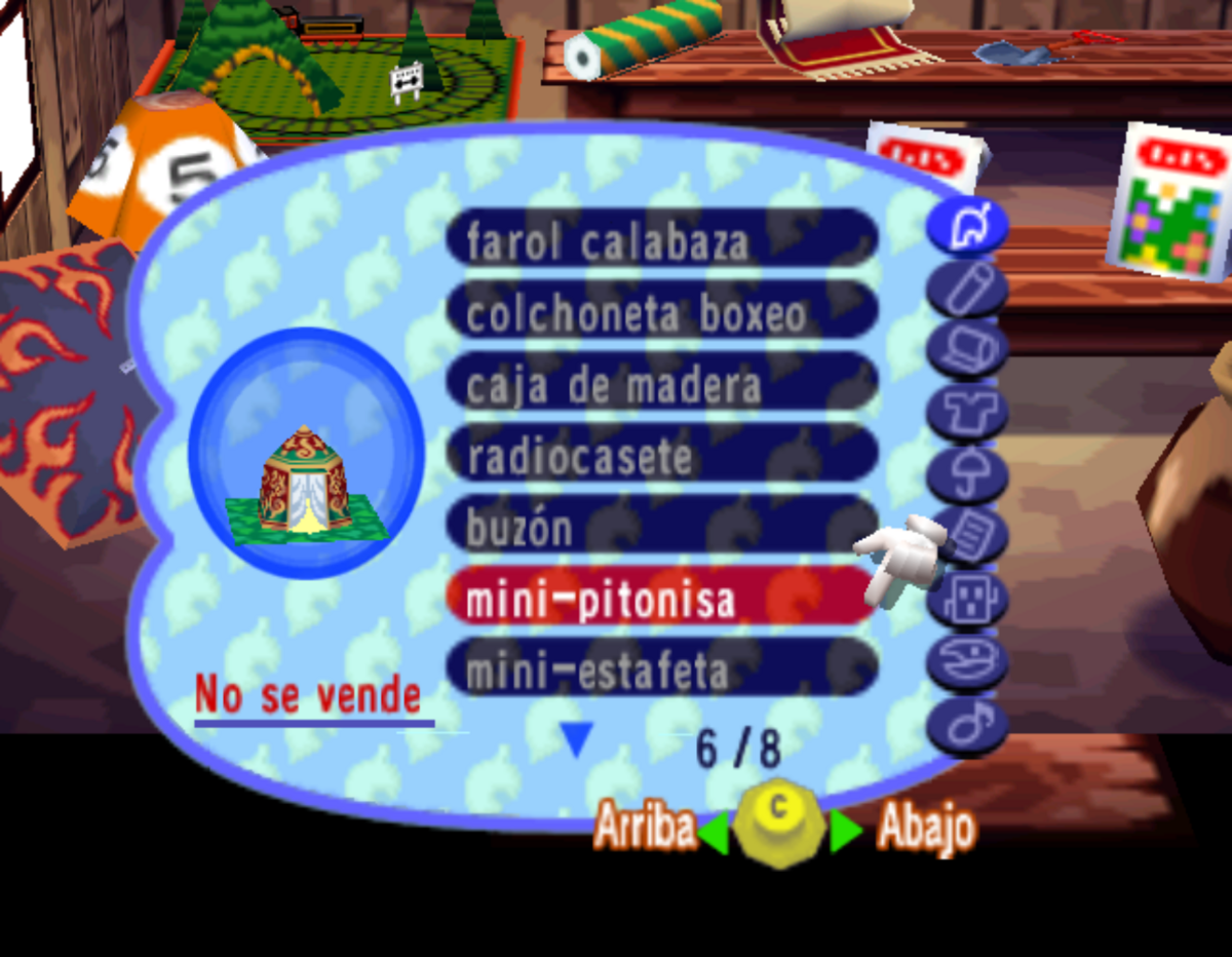 Minipitonisa Animal Crossing Enciclopedia