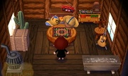 Casa de Altramuz en Animal Crossing: New Leaf