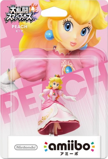 Archivo:Embalaje japonés del amiibo de Peach - Serie Super Smash Bros..jpg