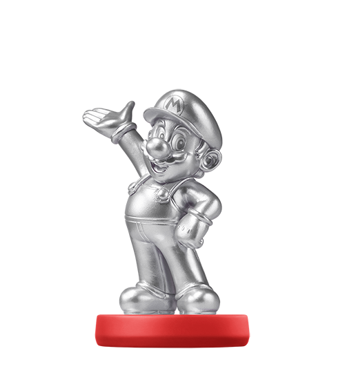 Archivo:Amiibo Mario - Edición plata - Serie Super Mario.png