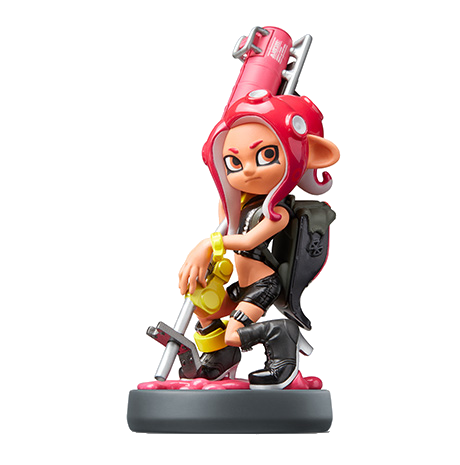 Archivo:Amiibo octariana chica - Serie Splatoon.png