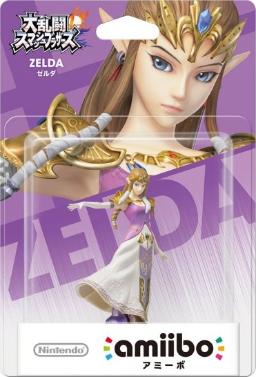 Archivo:Embalaje japonés del amiibo de Zelda - Serie Super Smash Bros..jpg