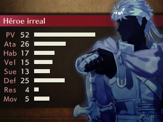 Archivo:Estadísticas Ike como Héroe irreal - Fire Emblem Echoes Shadows of Valentia.jpg