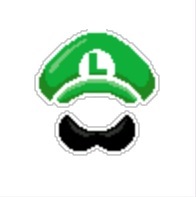 Archivo:Motivo Luigi - Nintendo presenta New Stlye Boutique 3 Estilismo para celebrities.jpg