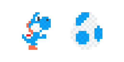 Archivo:Traje de Yoshi de lana azul claro - Super Mario Maker.png