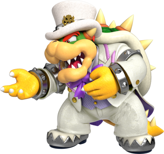 Archivo:Bowser con traje nupcial en Super Mario Odyssey.png
