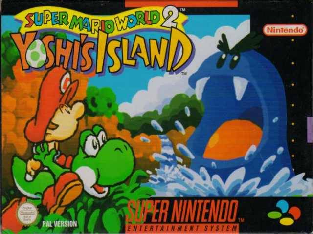 Archivo:Caja de Super Mario World 2 - Yoshi's Island (Europa).jpg