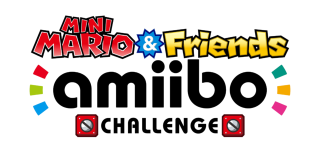Archivo:Logo de Mini Mario & Friends - amiibo Challenge.png