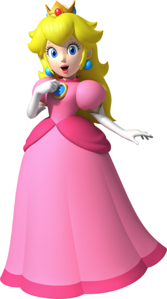 Archivo:Peach en New Super Mario Bros. Wii.png