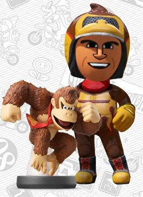 Archivo:Mii usando el atuendo de Donkey Kong - Mario Kart 8.jpg