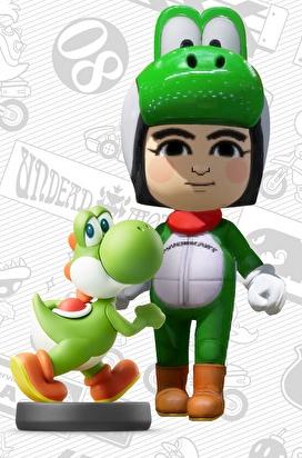 Archivo:Mii usando el atuendo de Yoshi - Mario Kart 8.jpg