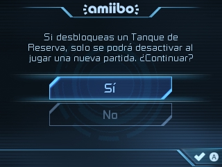 Archivo:Pantalla de confirmación de Tanque de Reserva - Metroid Samus Returns.jpg