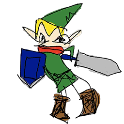 Archivo:Retrato amiibo de Link - WarioWare Gold.png