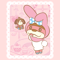 Archivo:Póster de My Melody - Animal Crossing New Horizons.png