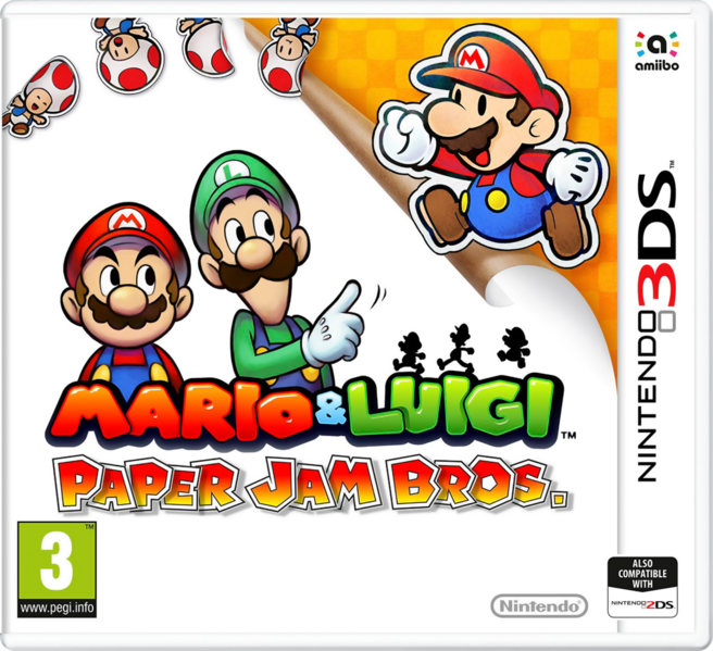 Archivo:Caja de Mario & Luigi Paper Jam Bros. (Europa).png
