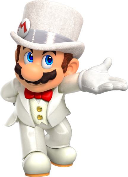 Archivo:Mario con traje nupcial en Super Mario Odyssey.png