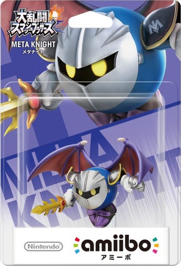 Archivo:Embalaje japonés del amiibo de Meta Knight - Serie Super Smash Bros..jpg