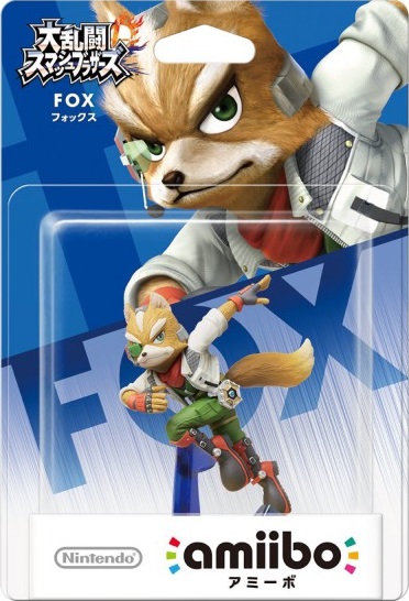 Archivo:Embalaje japonés del amiibo de Fox - Serie Super Smash Bros..jpg