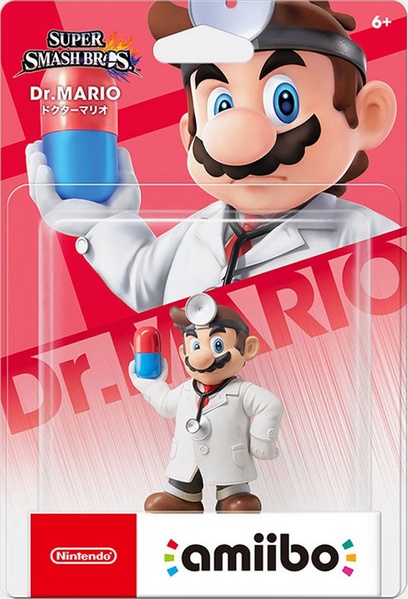 Archivo:Embalaje NTSC del amiibo de Dr. Mario - Serie Super Smash Bros..jpg